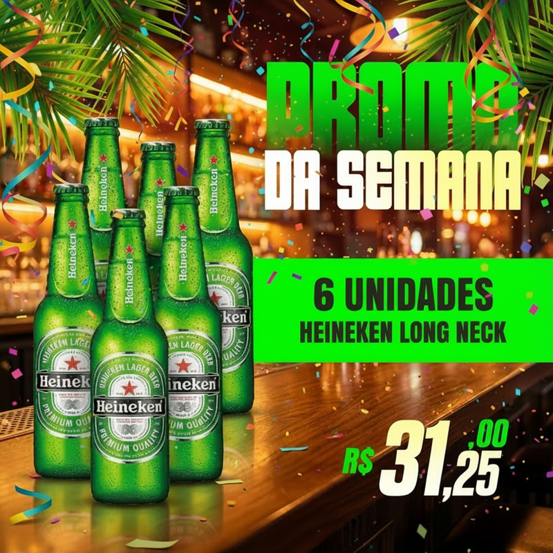 Combo Heineken Long Neck 330ml